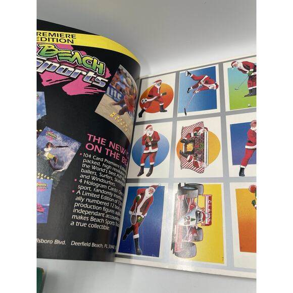 Vintage 1991 WAYNE GRETZKY Tuff Stuff Jr With Uncut Cards + Hull Poster NHL HOF - Picture 6 of 7